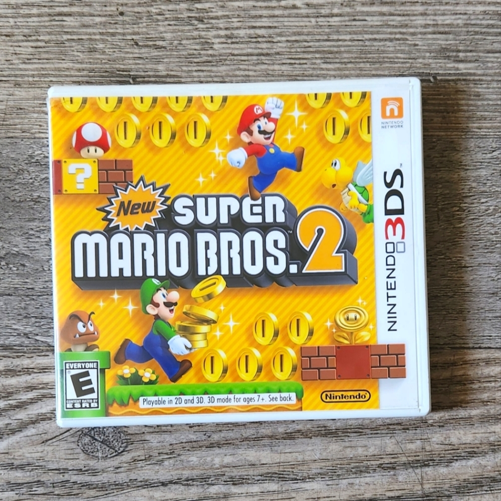 Super Mario bros. 2 case Nintendo 3DS